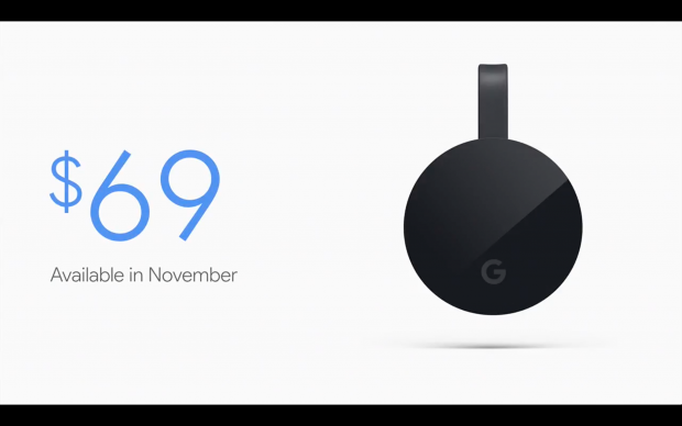 Google Chromecast Ultra (Bild: Google/Screenshot: Golem.de)